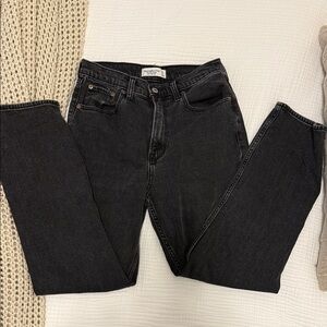 Abercrombie & Fitch Jeans: The ankle straight ultra high rise
